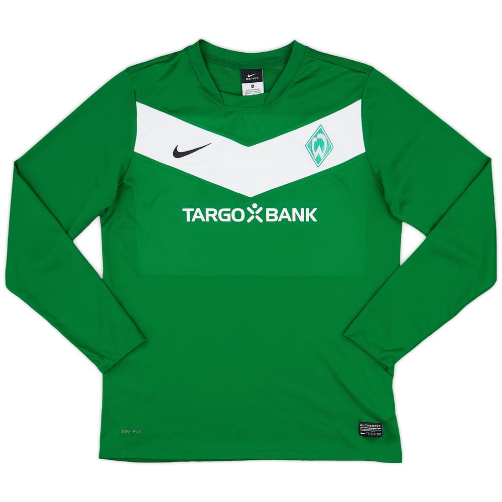 2011-12 Werder Bremen Nike Training L/S Shirt - 9/10 - (XL.Boys)