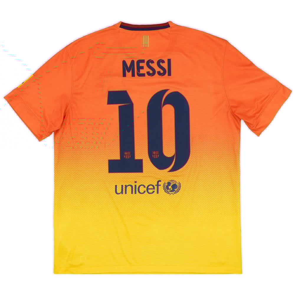 2012-13 Barcelona Away Shirt Messi #10 - 9/10 - (L)