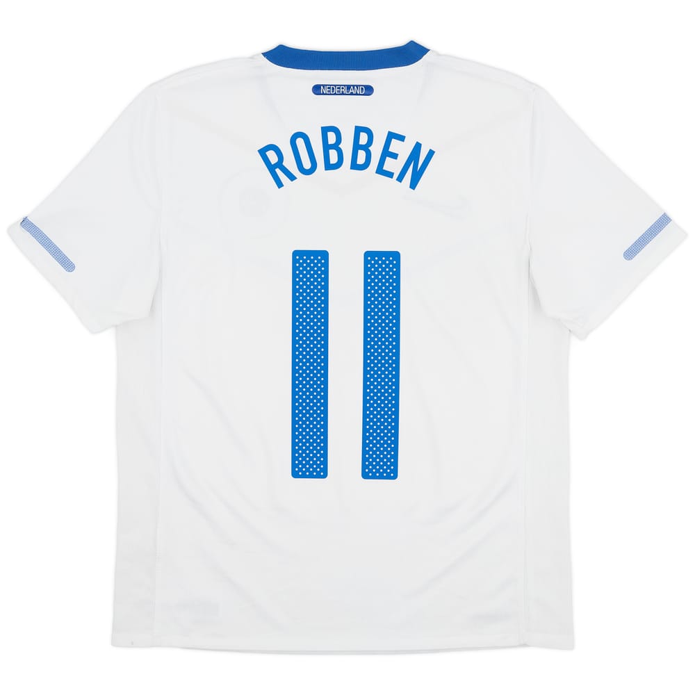 2010-11 Netherlands Away Shirt Robben #11 - 6/10 - (M)