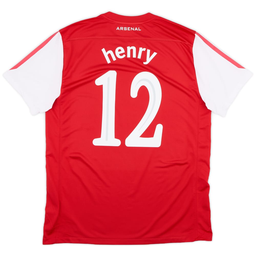 2011-12 Arsenal Home Shirt Henry #12 - 8/10 - (L)