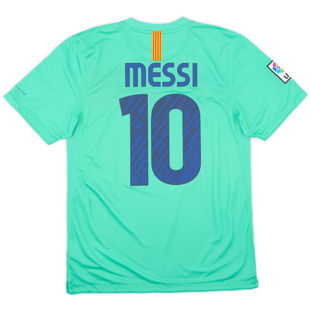 2010-11 Barcelona Away Shirt Messi #10 - 8/10 - (M)