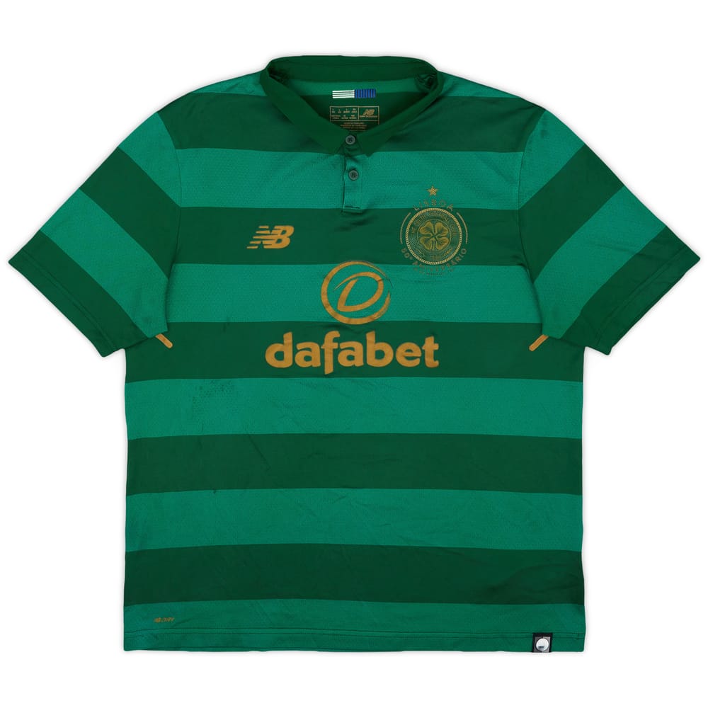 2017-18 Celtic 'Lisbon Lions 50th Anniversary' Away Shirt - 5/10 - (L)