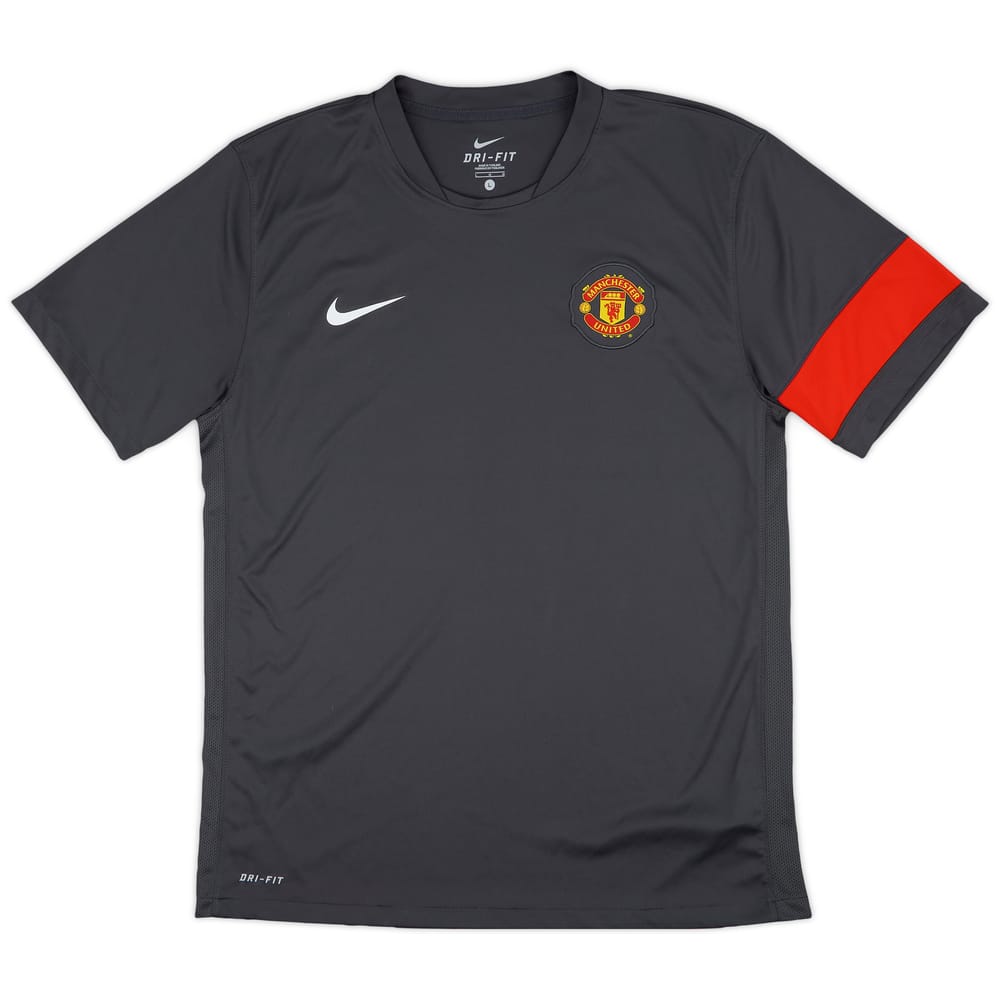 2010-11 Manchester United Nike Training Shirt - 10/10 - (L)