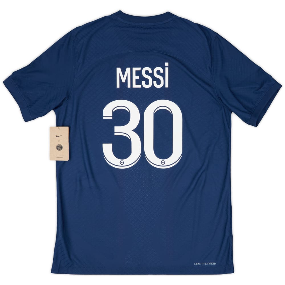 2022-23 Paris Saint-Germain Player Issue Home Shirt Messi #30 (M)