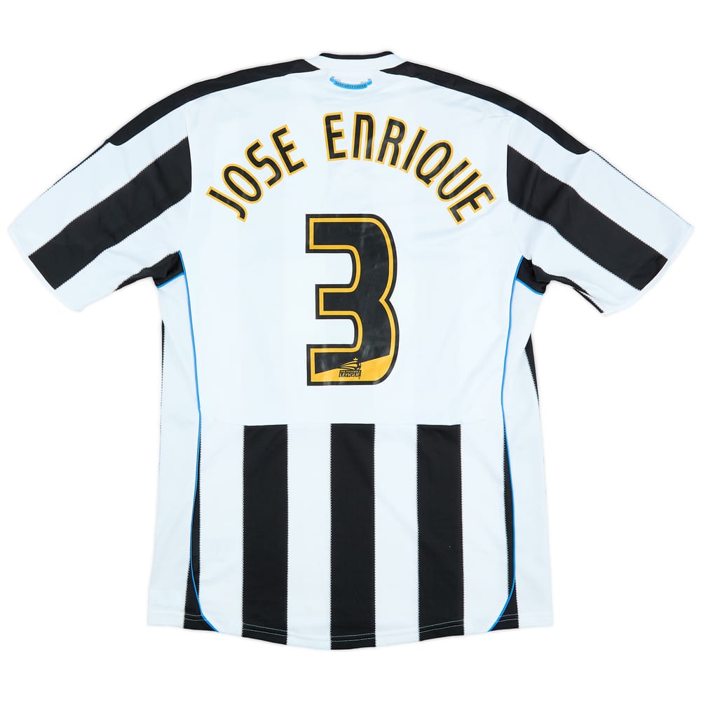 2009-10 Newcastle Home Shirt Jose Enrique #3 - 8/10 - (L)