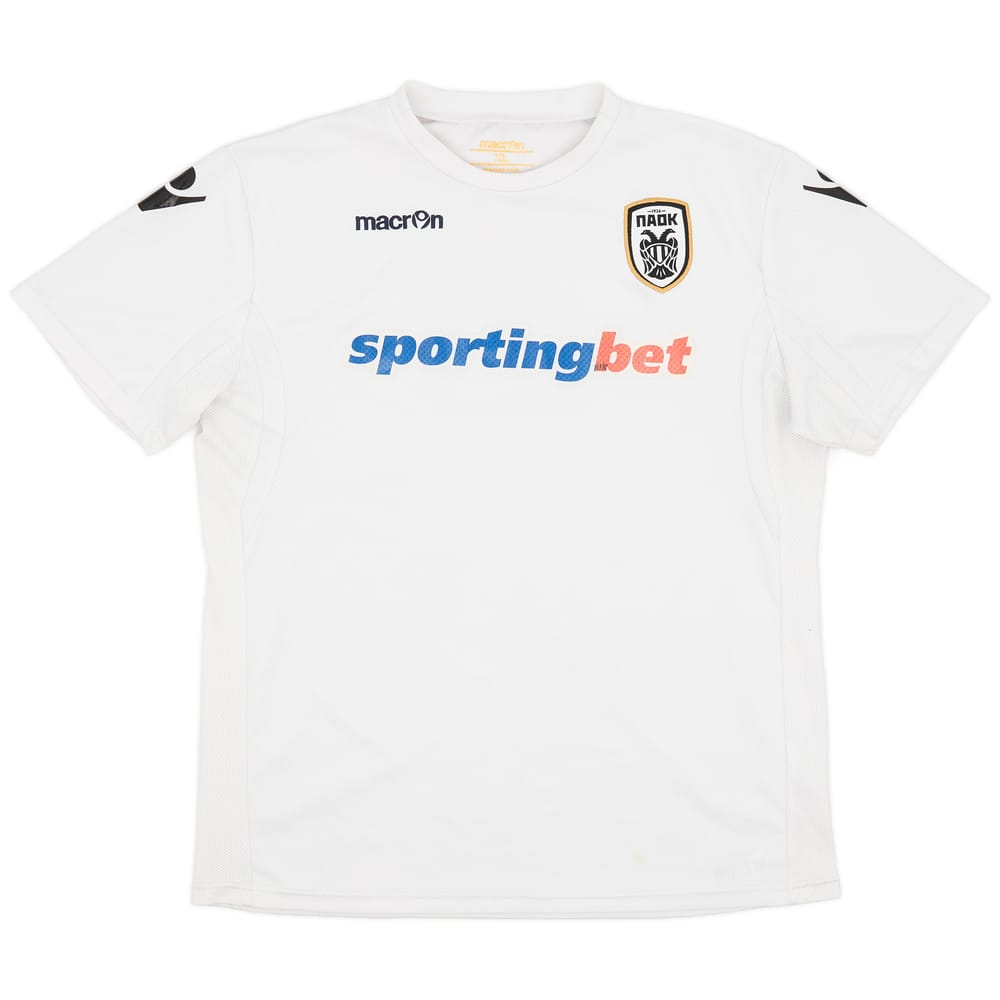 2015-16 PAOK Macron Training Shirt - 7/10 - (XL)