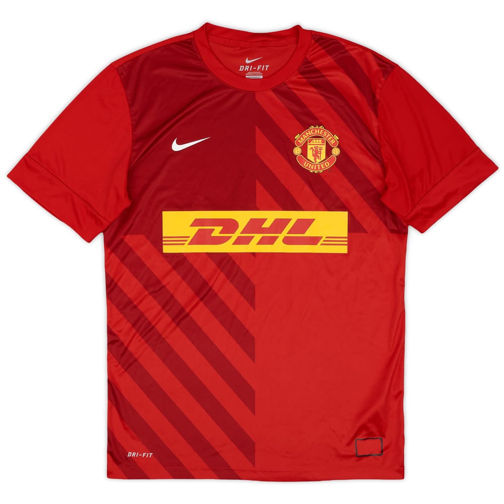 2012-13 Manchester United Nike Training Shirt - 9/10 - (M)