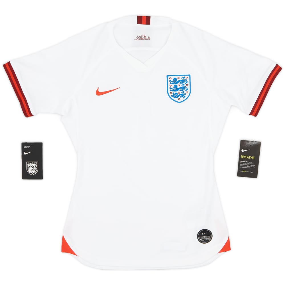 2019 England Lionesses Home Shirt (S)