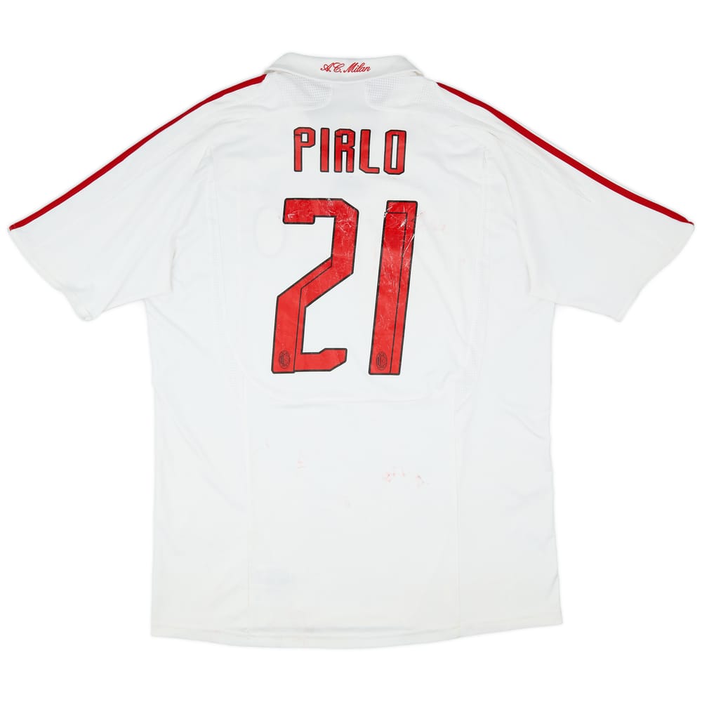 2007-08 AC Milan Away Shirt Pirlo #21 - 4/10 - (XL)