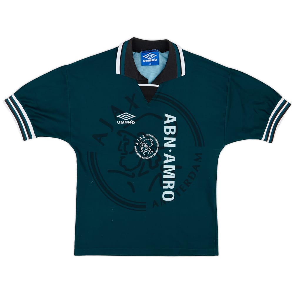 1995-96 Ajax Away Shirt - 9/10 - (L.Boys)