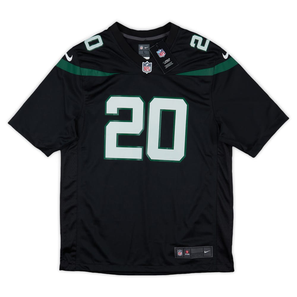 2022-23 New York Jets Hall #20 Nike Game Jersey (Alternate) L - W/Tags