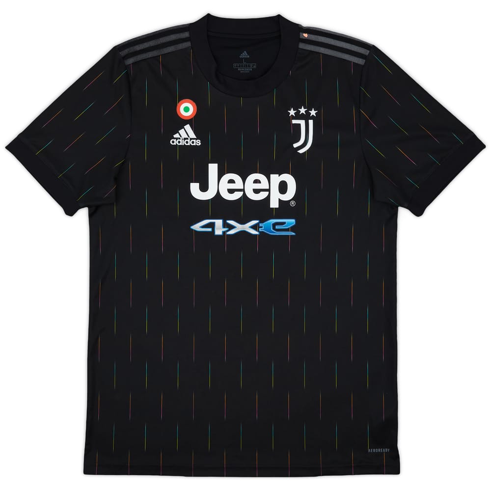2021-22 Juventus Away Shirt - 4/10 - (L)