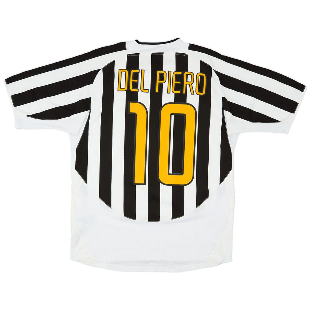 2003-04 Juventus Home Shirt Del Piero #10 - 6/10 - (L)
