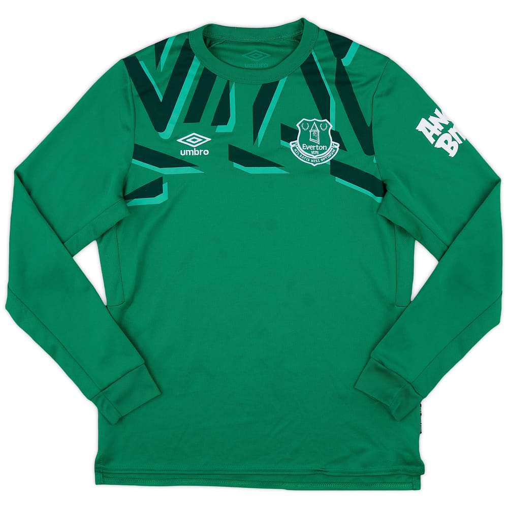2019-20 Everton GK Shirt - 9/10 - (L.Boys)