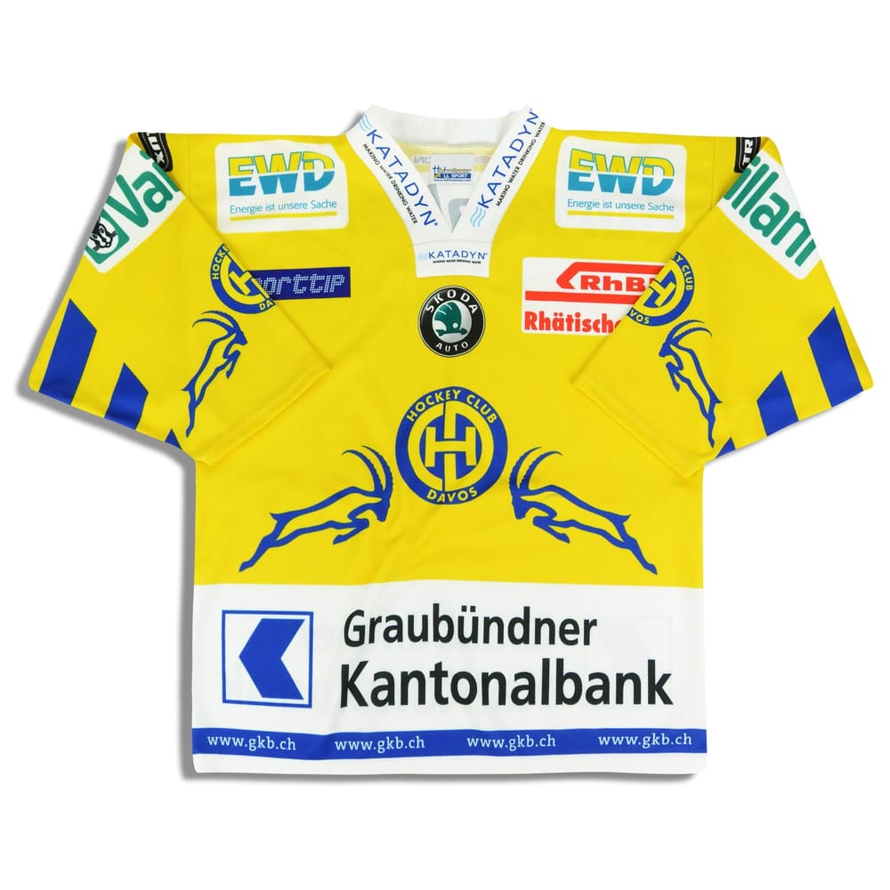 2006-07 HC Davos Hofmänner Jersey (Home) M