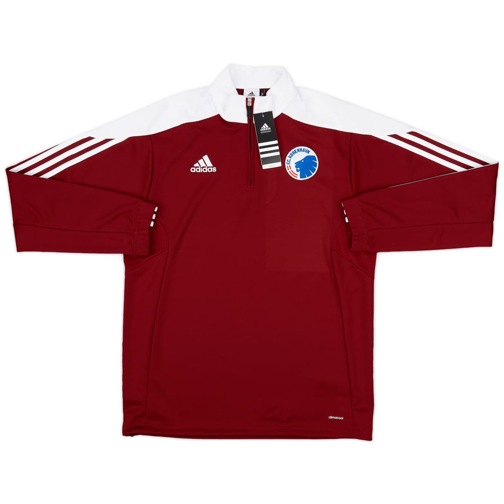 2014-15 FC Copenhagen adidas 1/4 Zip Drill Top (M)