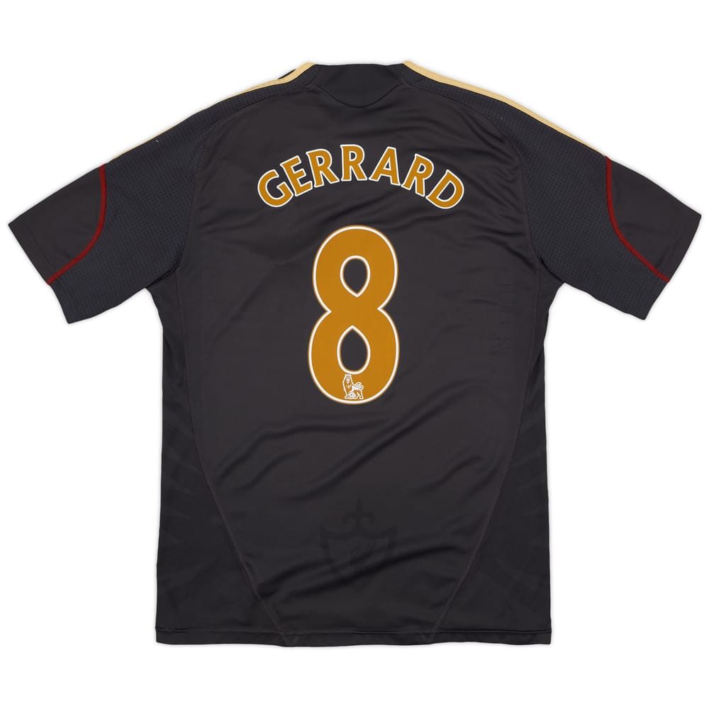 2009-10 Liverpool Away Shirt Gerrard #8 - 5/10 - (M)