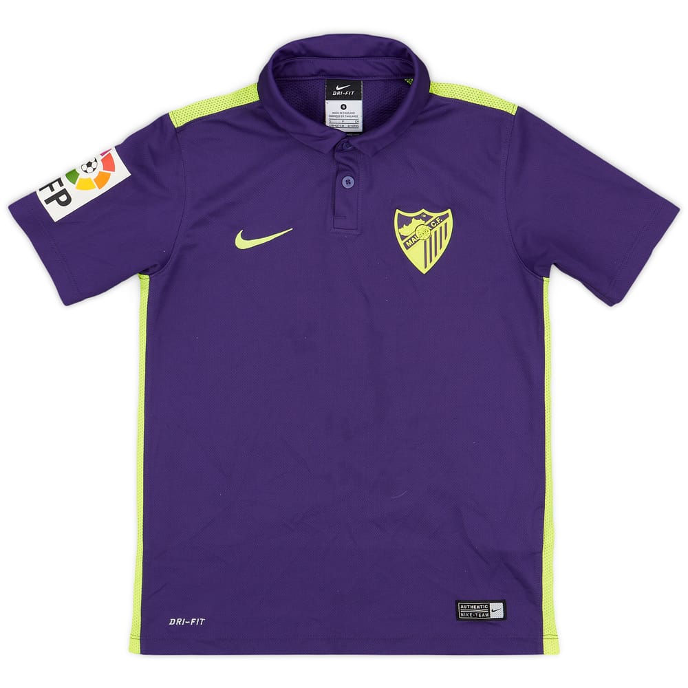 2015-16 Malaga Away Shirt - 8/10 - (S.Boys)