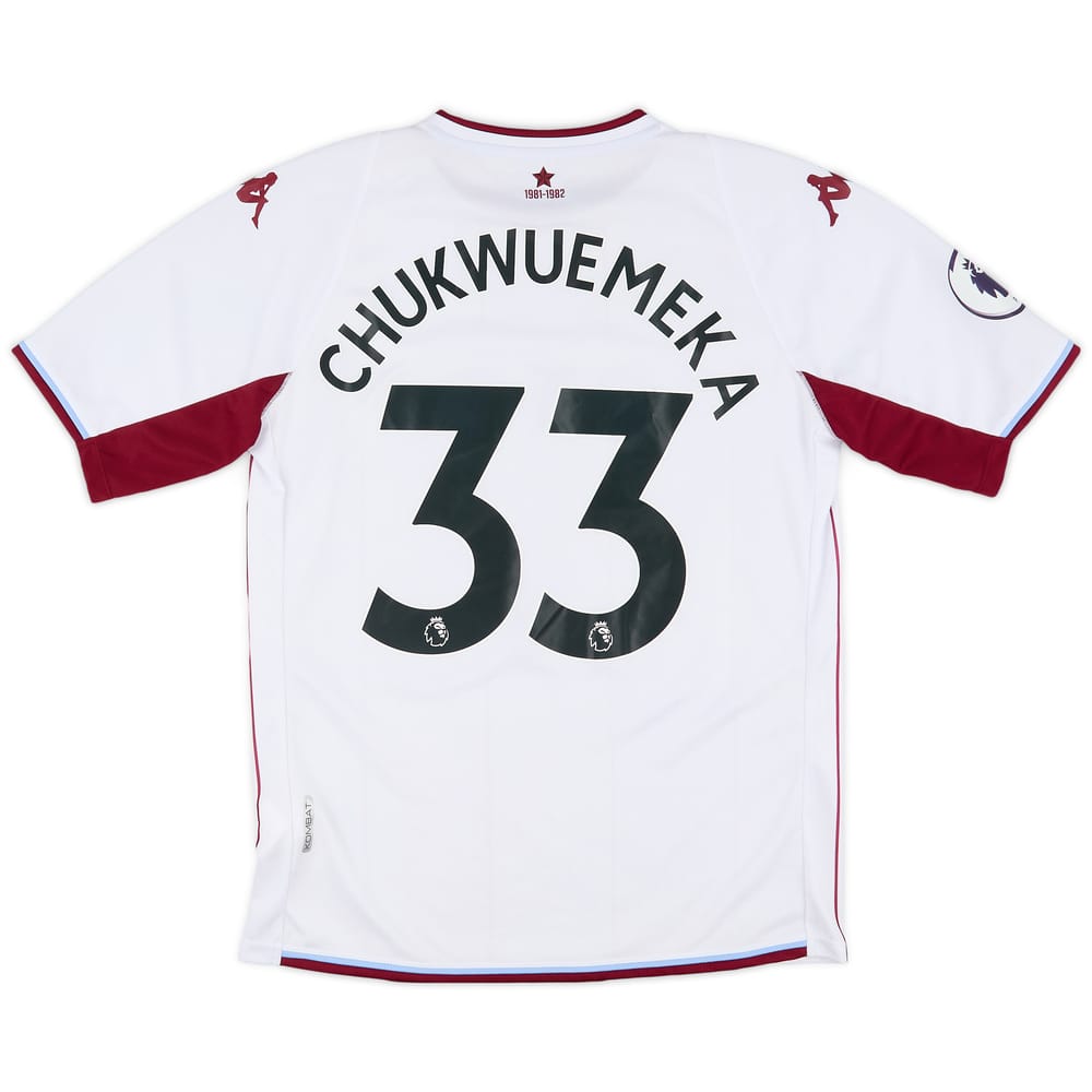 2021-22 Aston Villa Away Shirt Chukwuemeka #33 - 9/10 - (L)