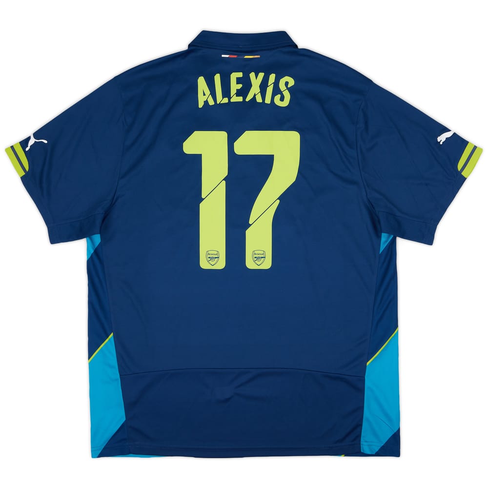 2014-15 Arsenal Third Shirt Alexis #17 (XL)