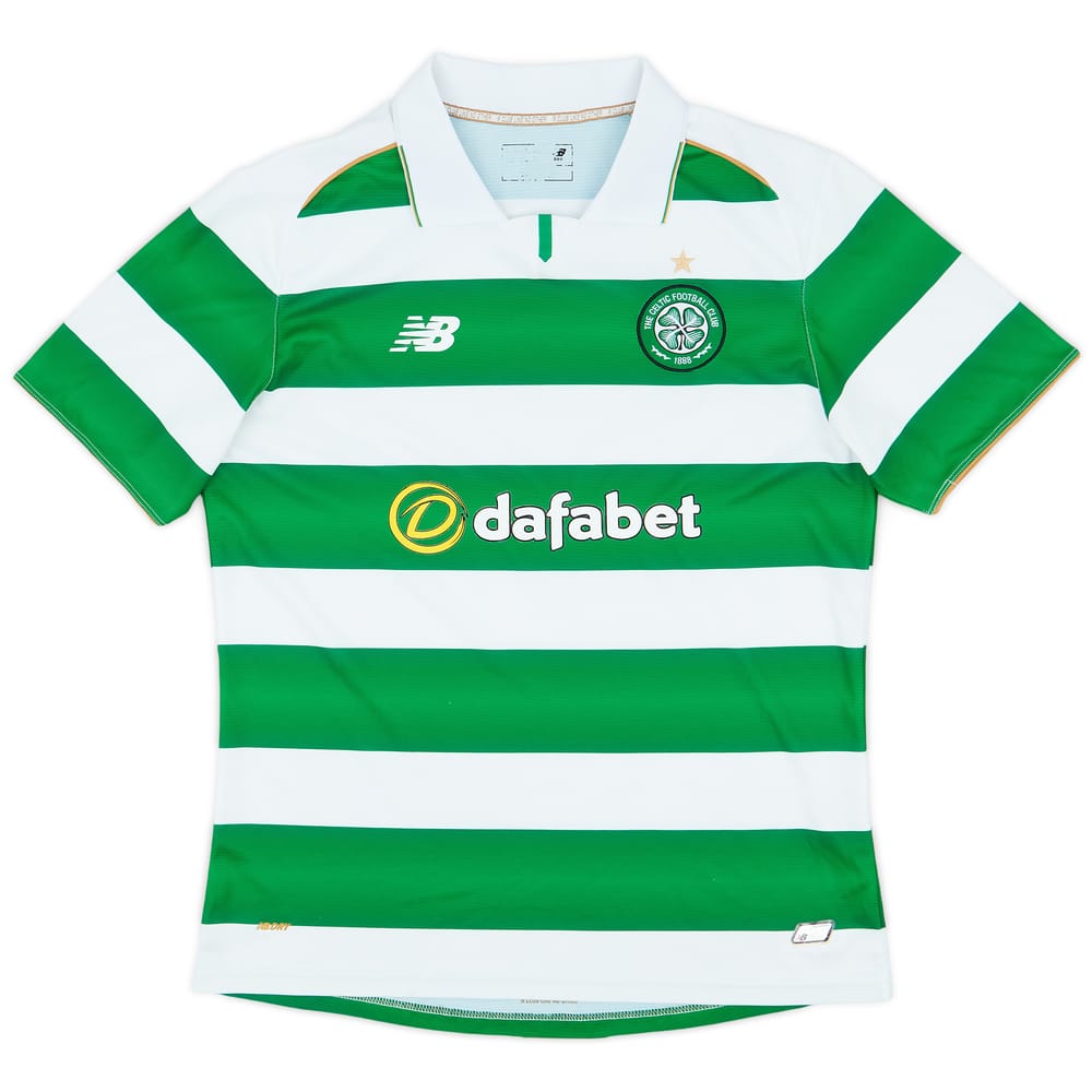 2016-17 Celtic Home Shirt - 8/10 - (L)