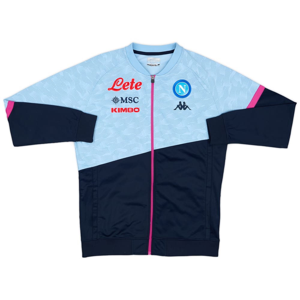 2020-21 Napoli Kappa Track Jacket - 9/10 - (XXL)