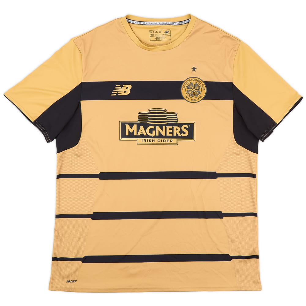 2015-16 Celtic New Balance Training Shirt - 8/10 - (XL)
