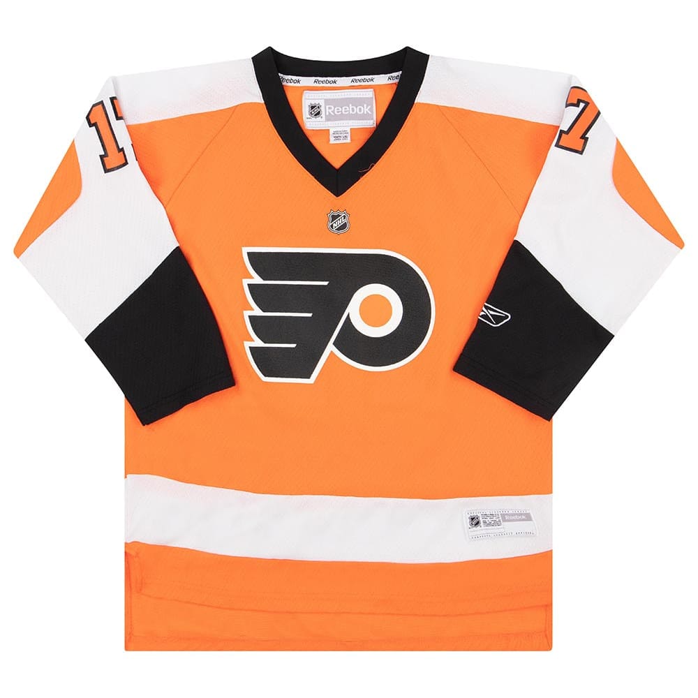 2007-10 Philadelphia Flyers Carter #17 Reebok Replica Jersey (Alternate) Y