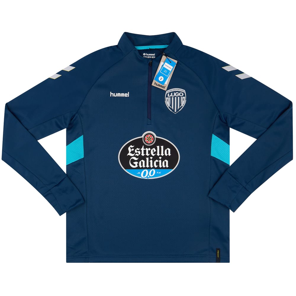 2017-18 CD Lugo Hummel 1/4 Zip Training Top (S)