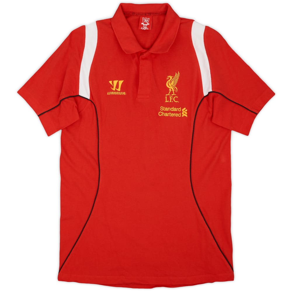 2012-13 Liverpool Warrior Polo Shirt - 9/10 - (M)