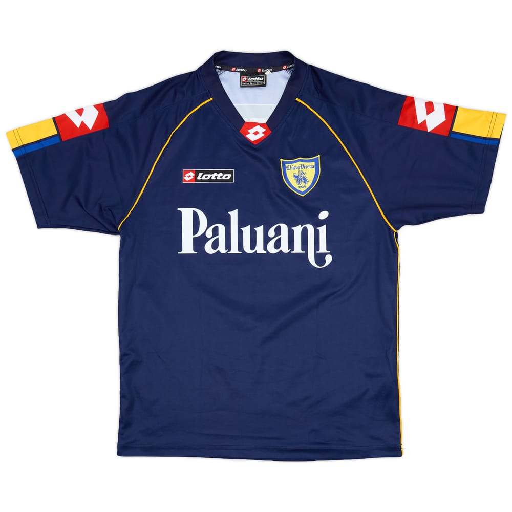 2005-06 Chievo Verona Lotto Training Shirt - 9/10 - (L)