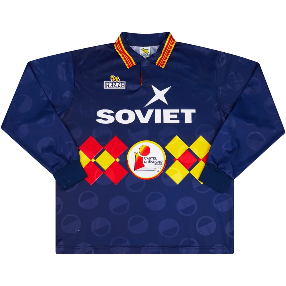 1997-98 Castel di Sangro Match Issue Third L/S Shirt Alberti #8