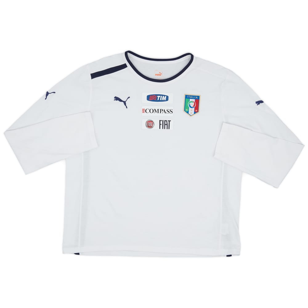2012-13 Italy Puma Training L/S Shirt - 9/10 - (XL)