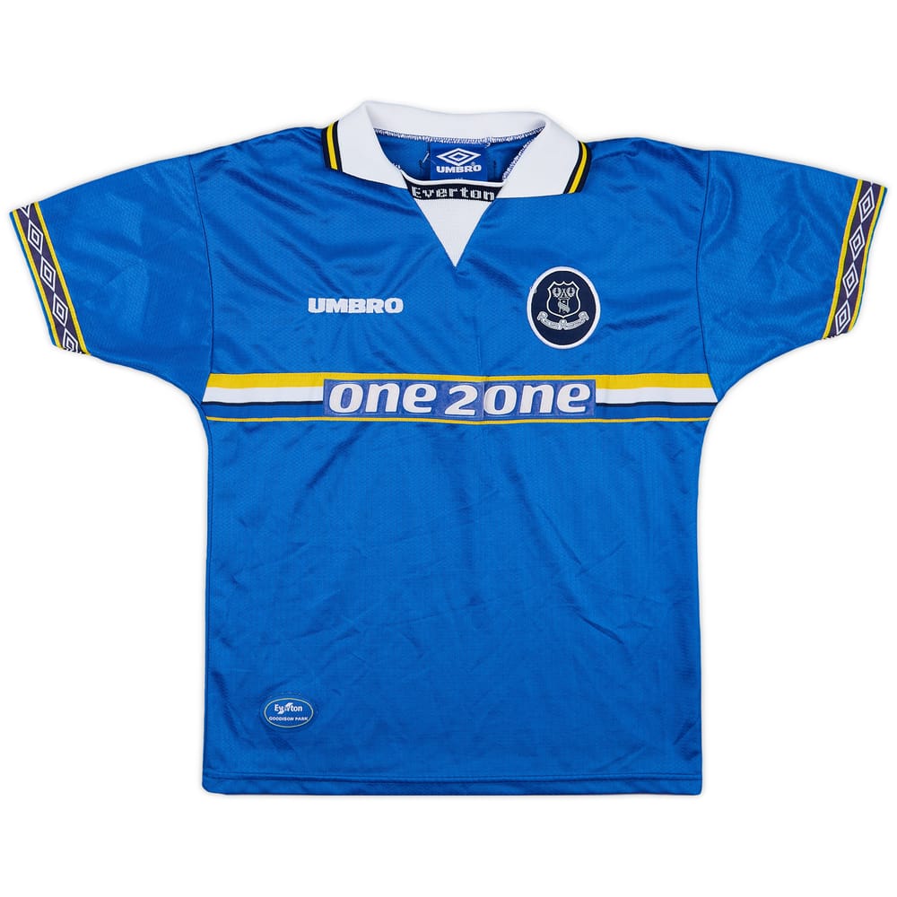 1997-99 Everton Home Shirt - 6/10 - (L.Boys)