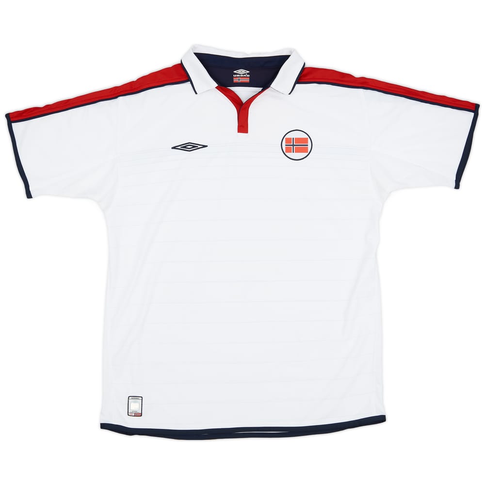 2002-04 Norway Away Shirt - 6/10 - (XL)