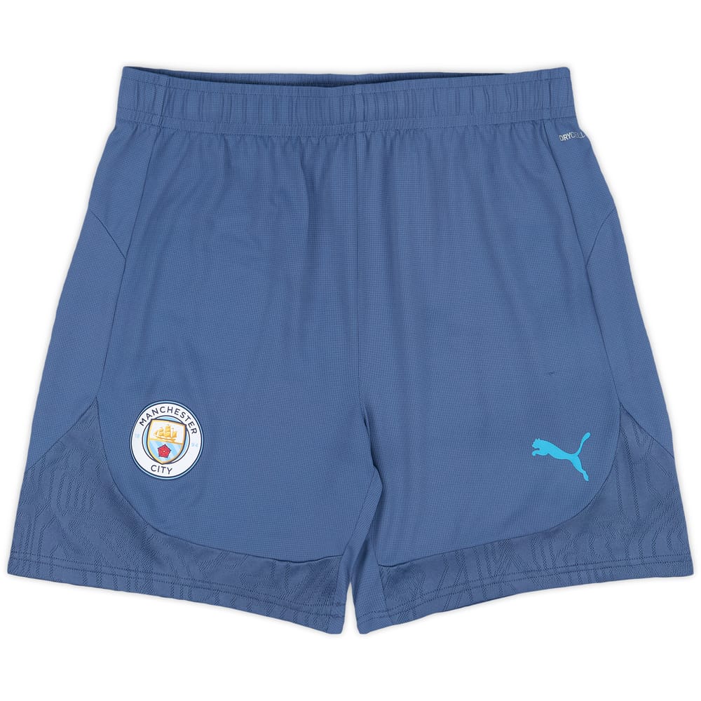 2024-25 Manchester City Puma Training Shorts - 7/10 - (L)