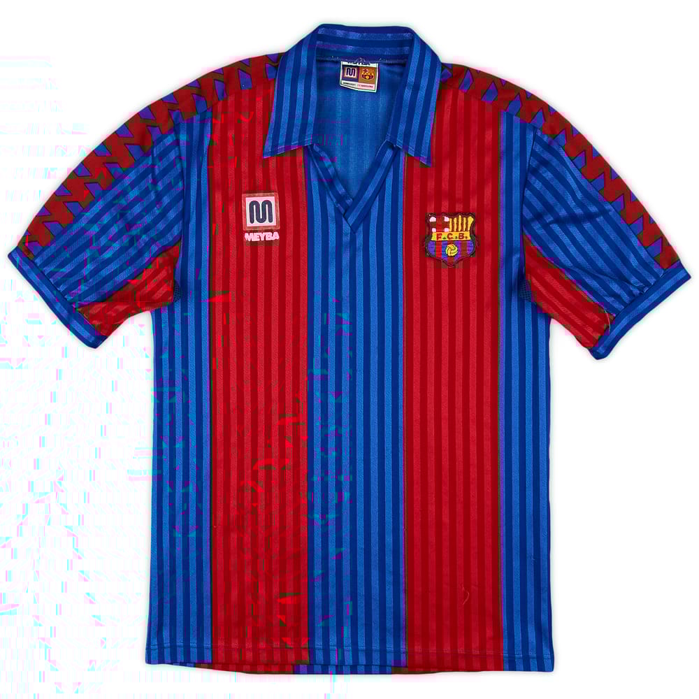 1989-92 Barcelona Home Shirt - 7/10 - (S)