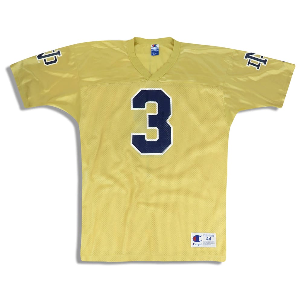 1995-97 Notre Dame Fighting Irish Powlus #3 Champion Jersey (Alternate) L