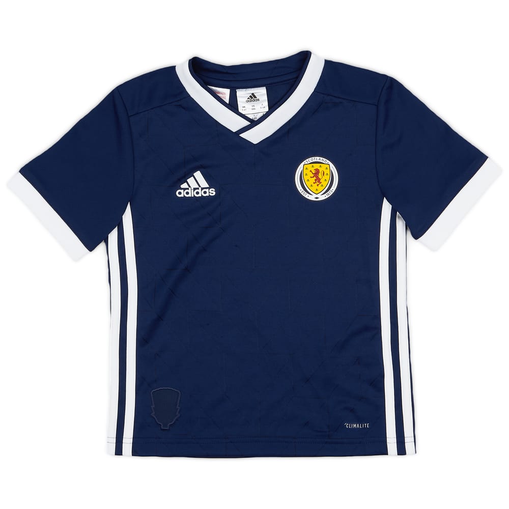 2017-19 Scotland Home Shirt - 8/10 - (5-6 Years)