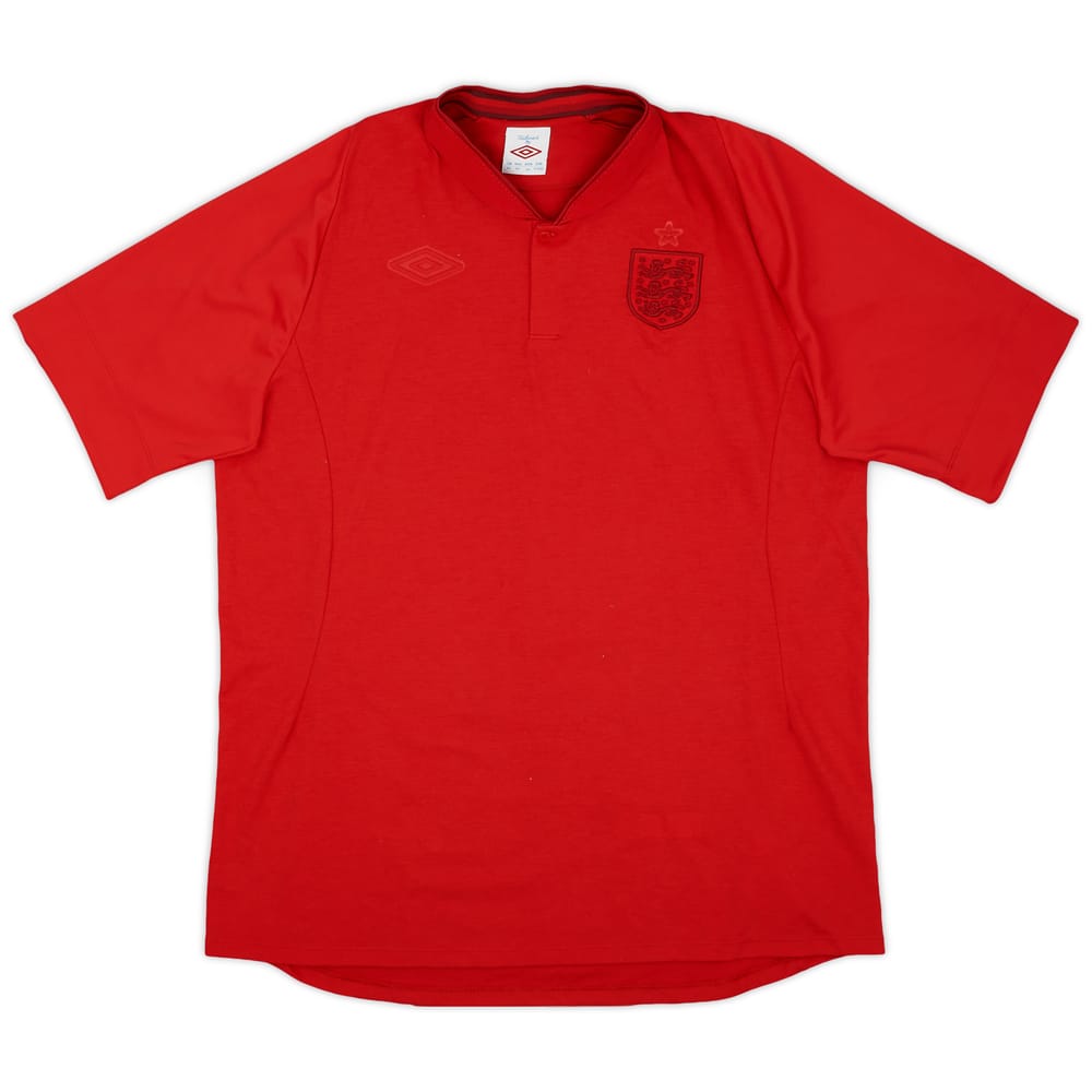 2010-11 England Special Edition Tonal Polo Shirt - 8/10 - (L)