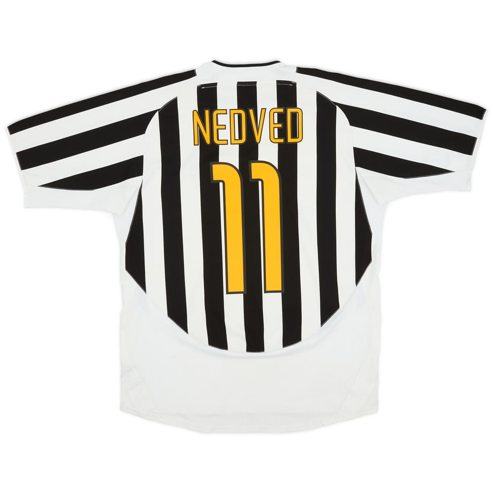 2003-04 Juventus Home Shirt Nedved #11 - 6/10 - (L)