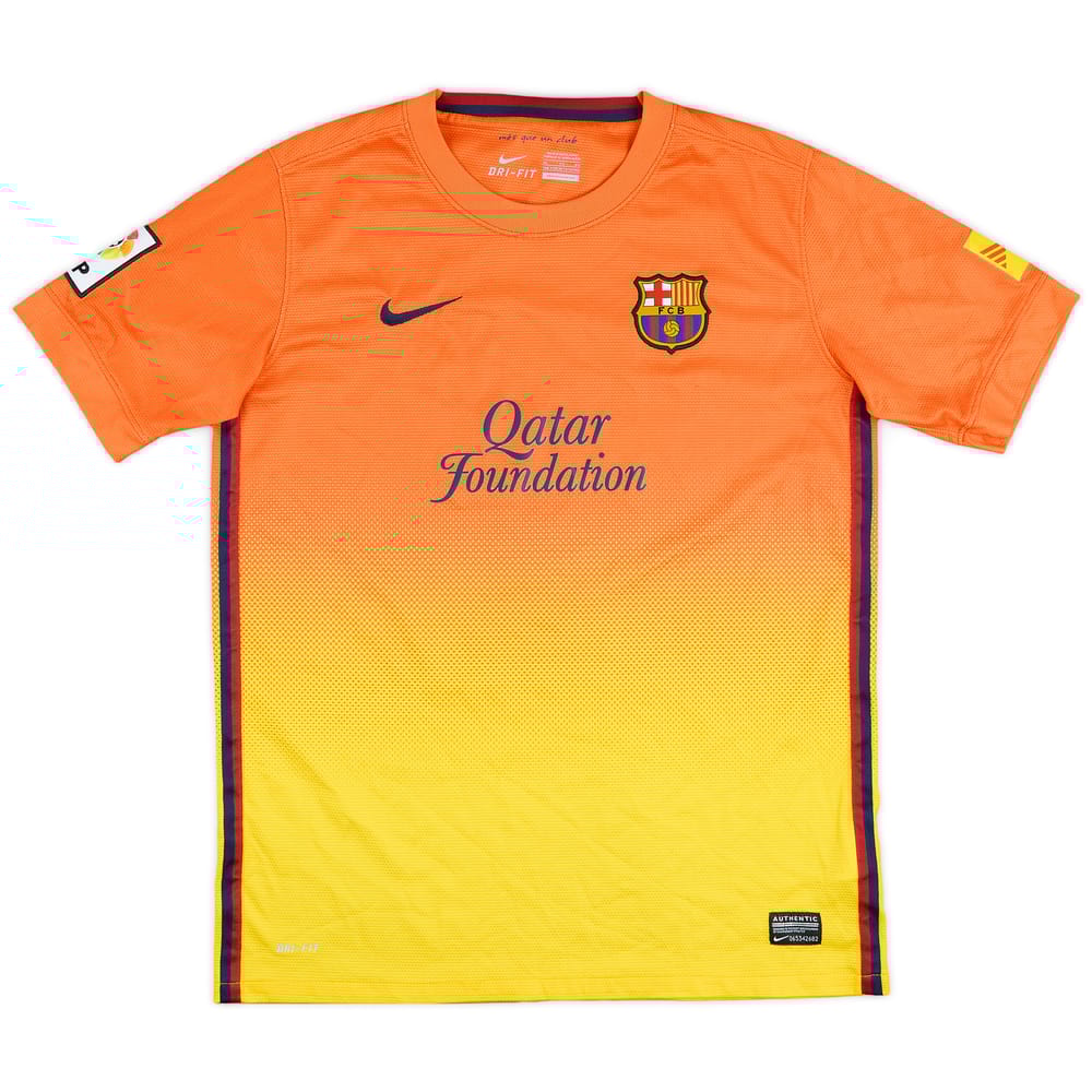 2012-13 Barcelona Away Shirt - 9/10 - (XL.Boys)