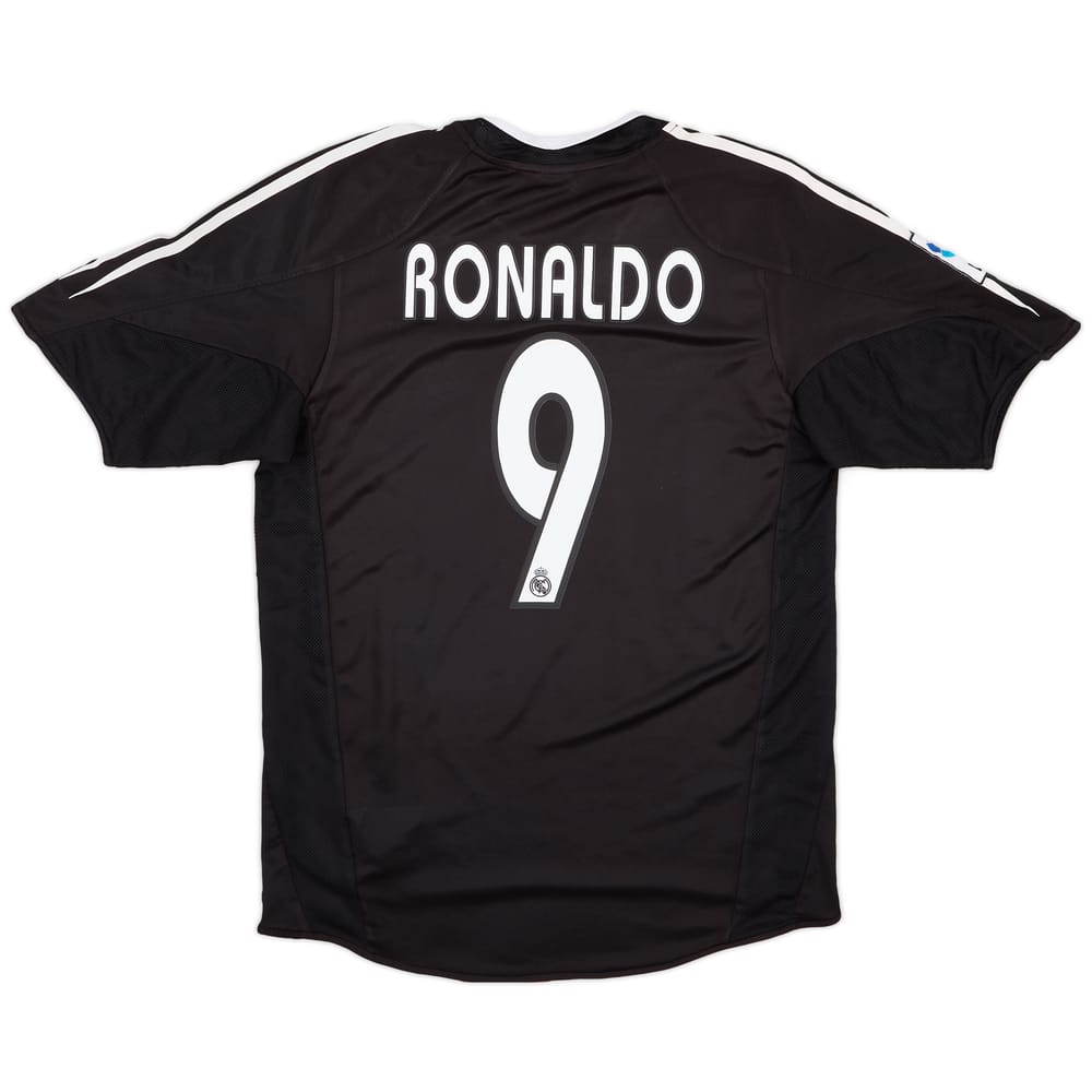 2004-05 Real Madrid Away Shirt Ronaldo #9 - 9/10 - (S)