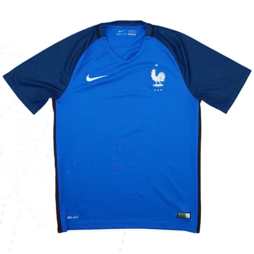 2016-17 France Home Shirt - 8/10 - (M)