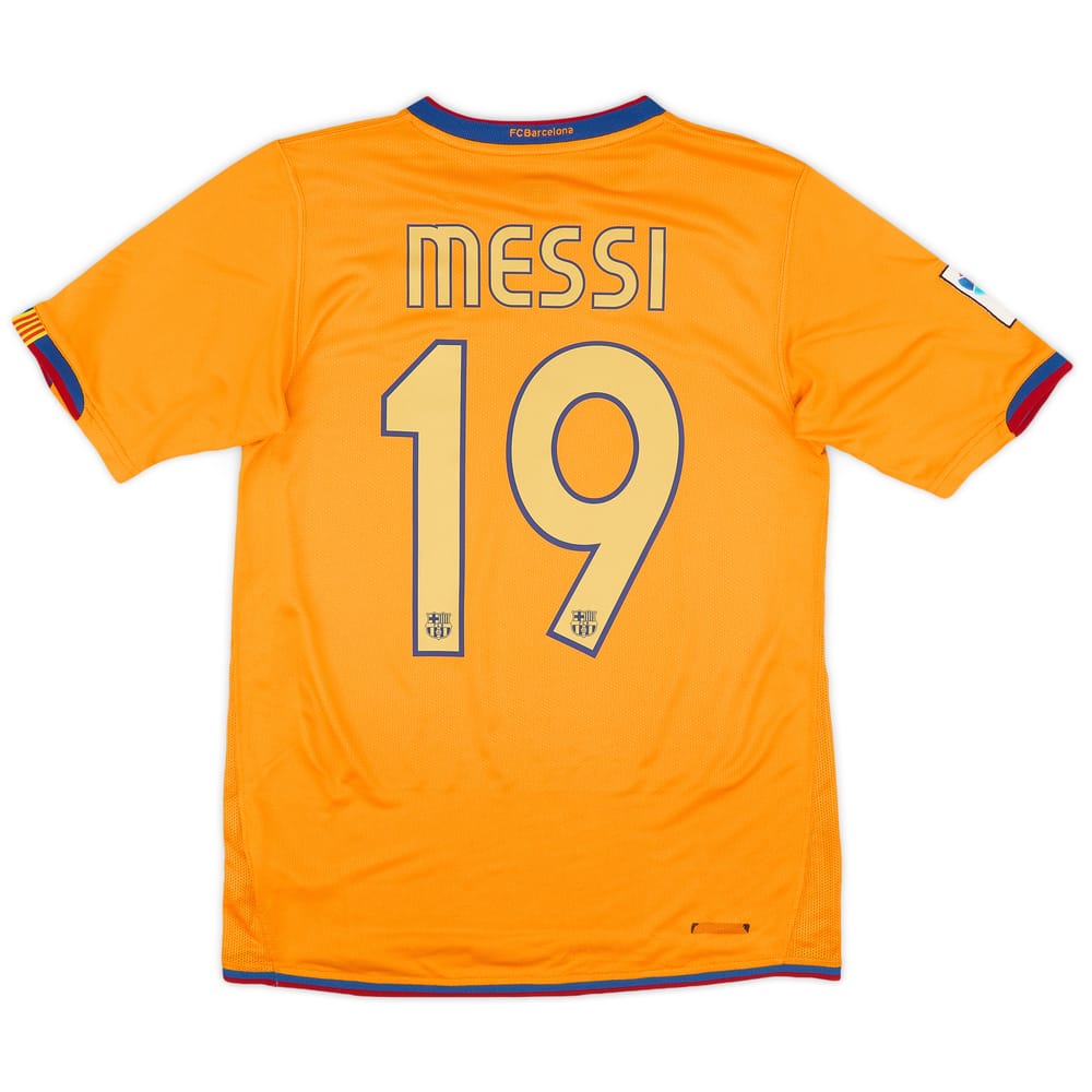2006-08 Barcelona Away Shirt Messi #19 - 8/10 - (M)