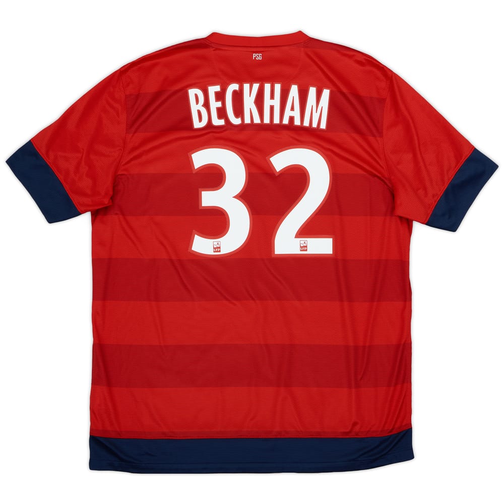 2012-13 Paris Saint-Germain Away Shirt Beckham #32 - 9/10 - (XL)