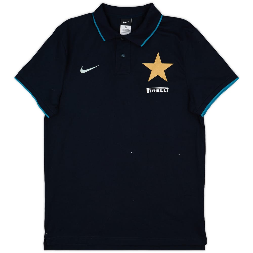 2010-11 Inter Milan Nike Polo Shirt - 9/10 - (L)