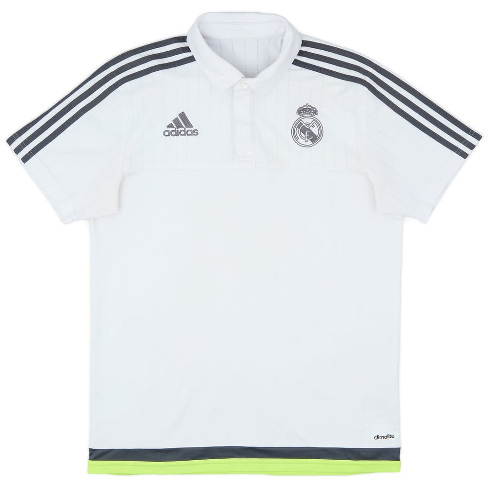 2015-16 Real Madrid adidas Polo Shirt - 6/10 - (M)