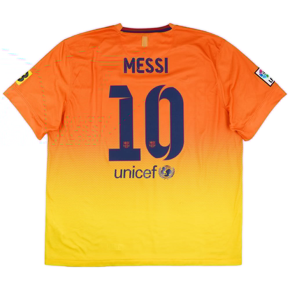 2012-13 Barcelona Away Shirt Messi #10 - 7/10 - (XXL)
