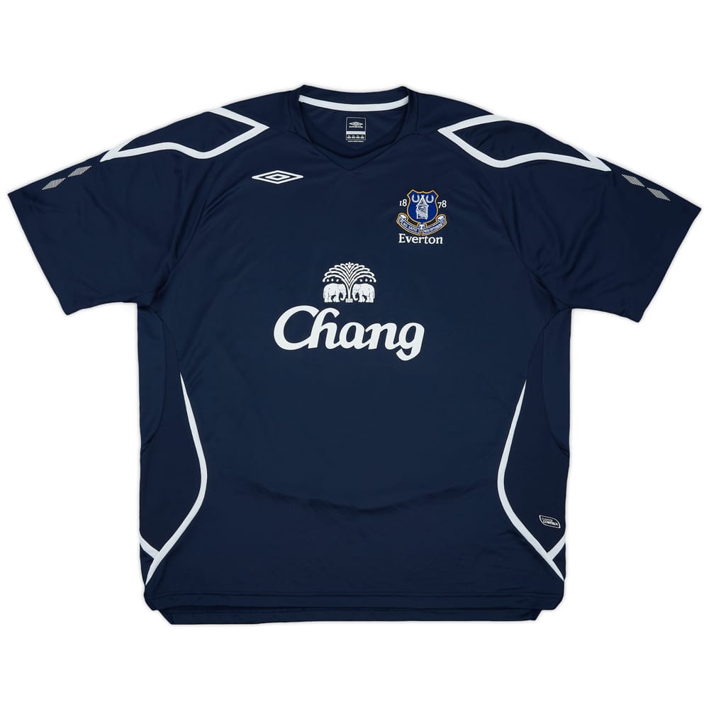 2007-08 Everton Umbro Training Shirt - 8/10 - (3XL)